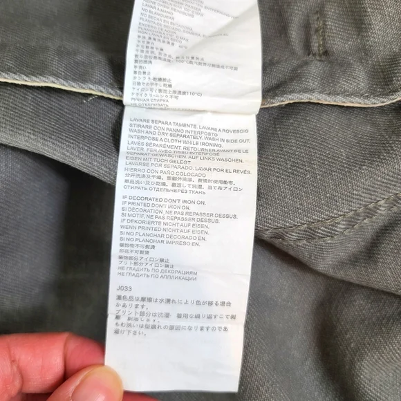 Maison Margiela Men’s Luxury Denim Jacket – Made in Italy – Gray – Size 46 - Picture 9 of 13